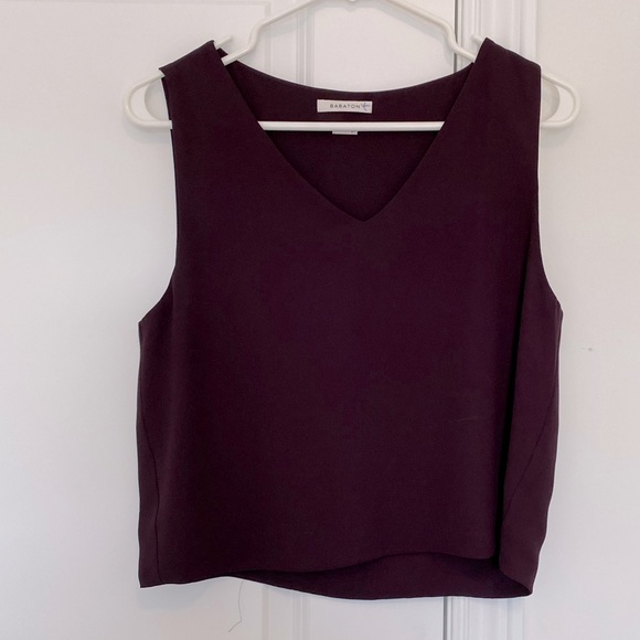 Babaton | Size: S | Short Sleeve Blouse | Colour: Purple | - Picture 1 of 4